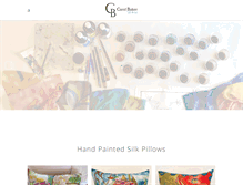 Tablet Screenshot of carolbakersilkart.com